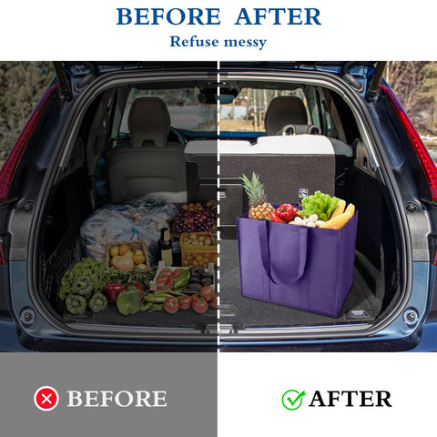 WISELIFE bolsa con capacidad de hasta 50 lb para cargas pesadas.