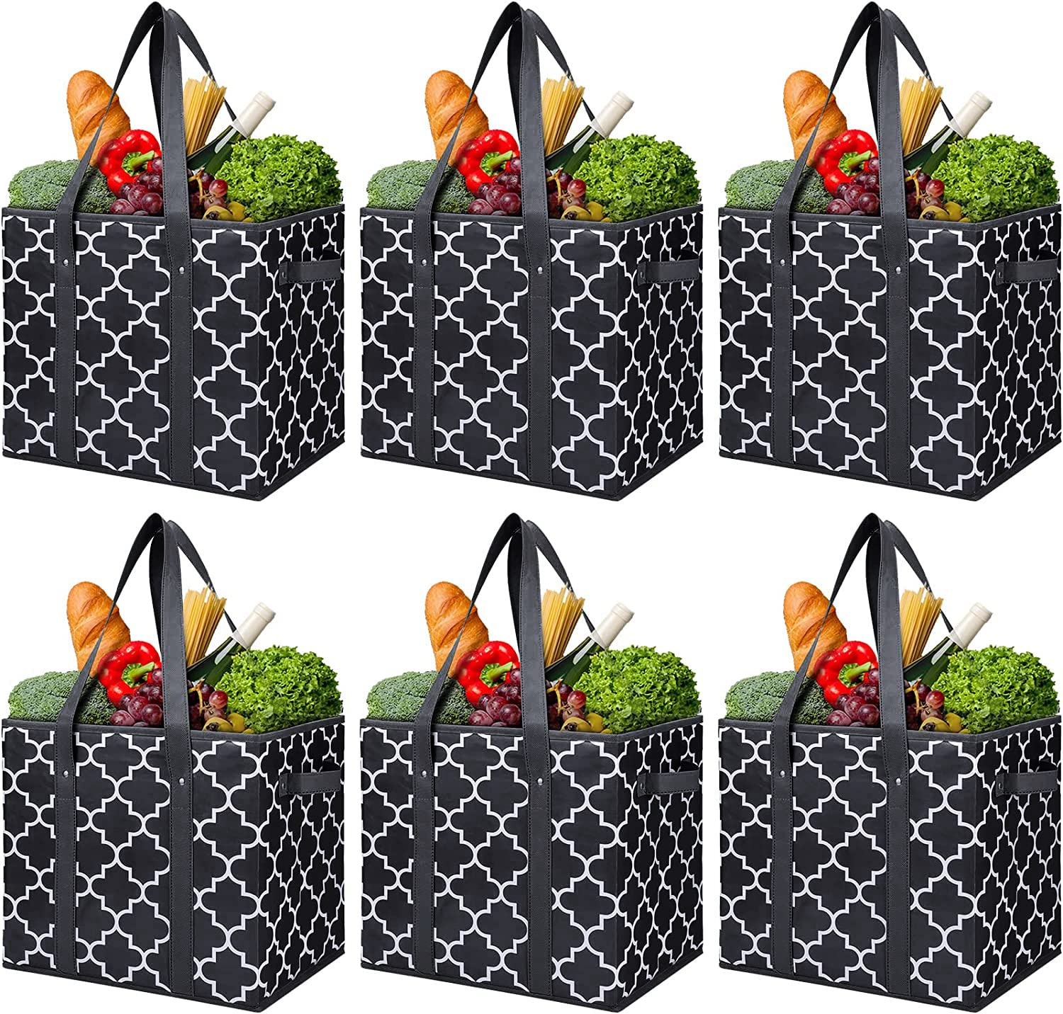 WiseLife bolsas de compra plegables con gran capacidad para tus compras.