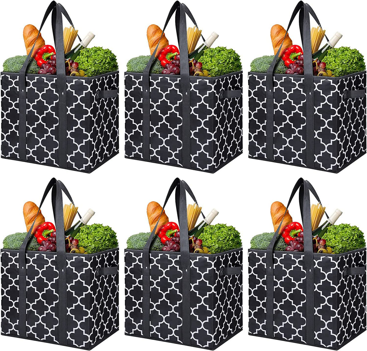 WiseLife bolsas de compra plegables con gran capacidad para tus compras.