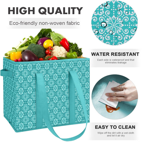 Bolsas wiselife reutilizables, diseño plegable, facilidad de almacenamiento en casa.
