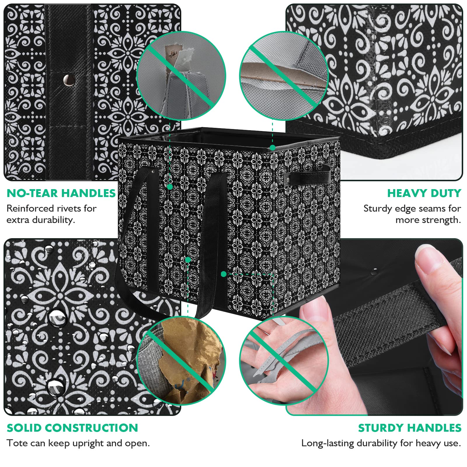Bolsas WISELIFE con estructura rígida para carga estable.