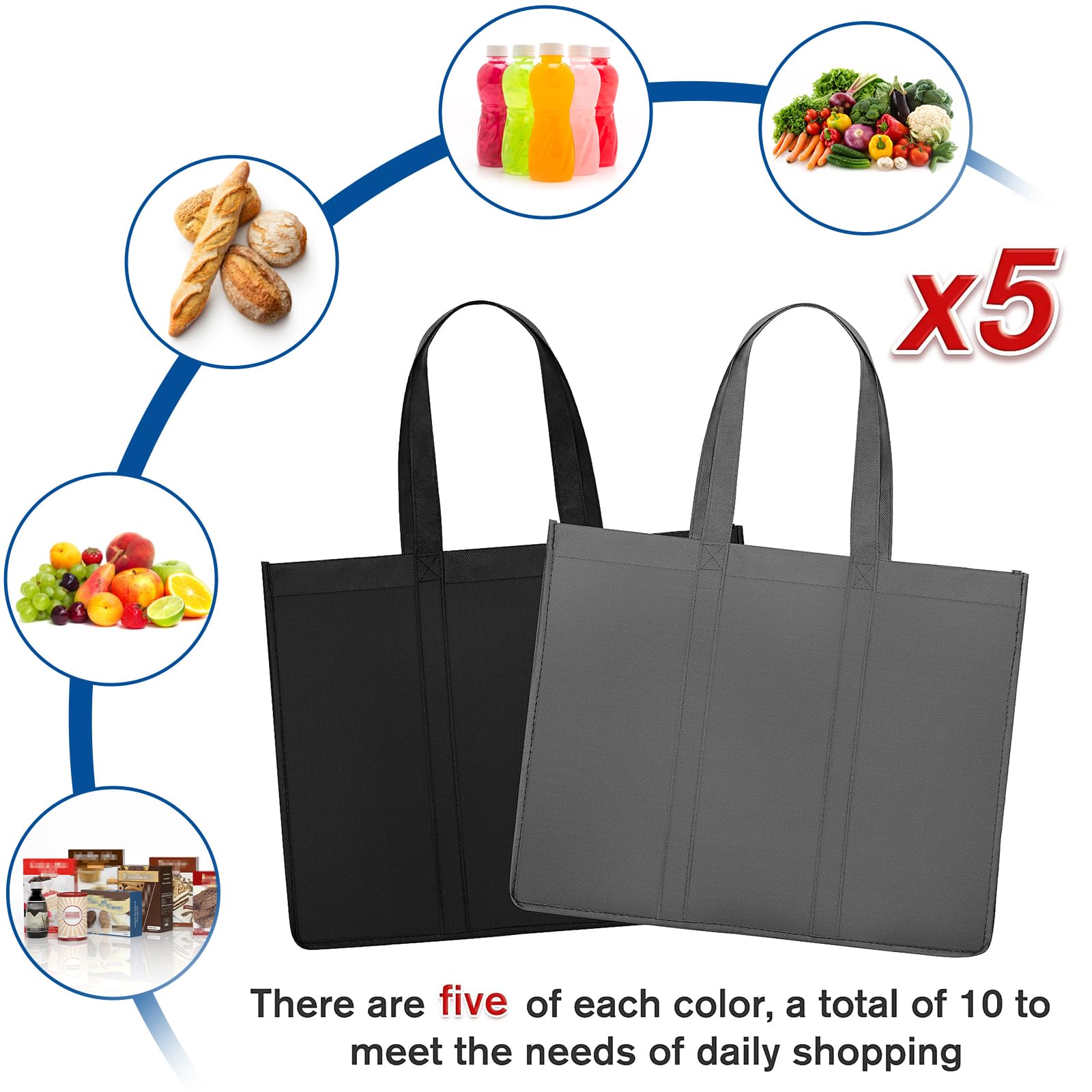 Bolsas wiselife con tejido resistente para objetos voluminosos.
