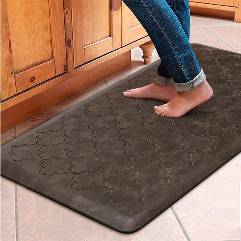 WiseLife alfombra de cocina amortiguada para confort prolongado al cocinar.