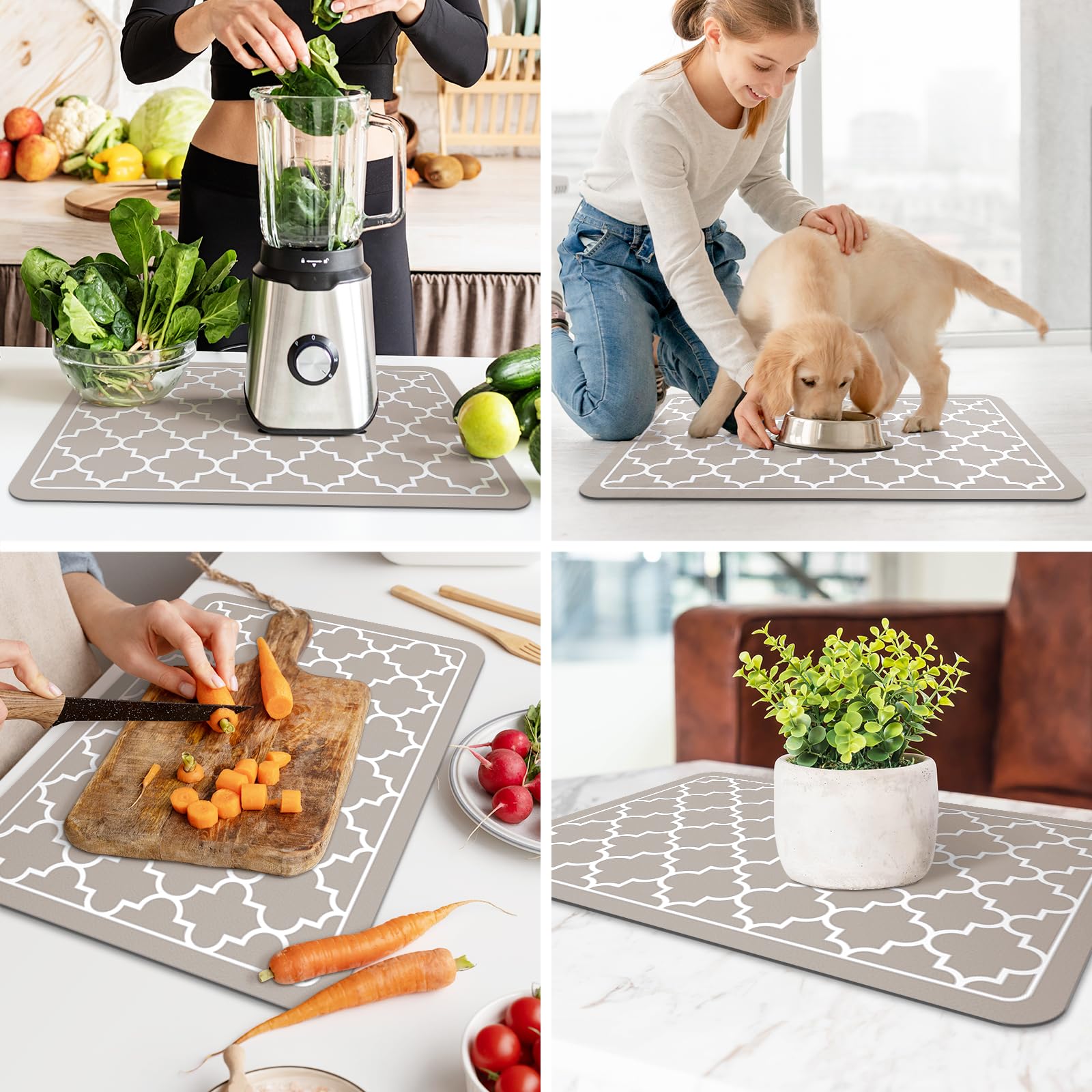 WISELIFE corte ajustable para adaptar a cualquier superficie de cocina.