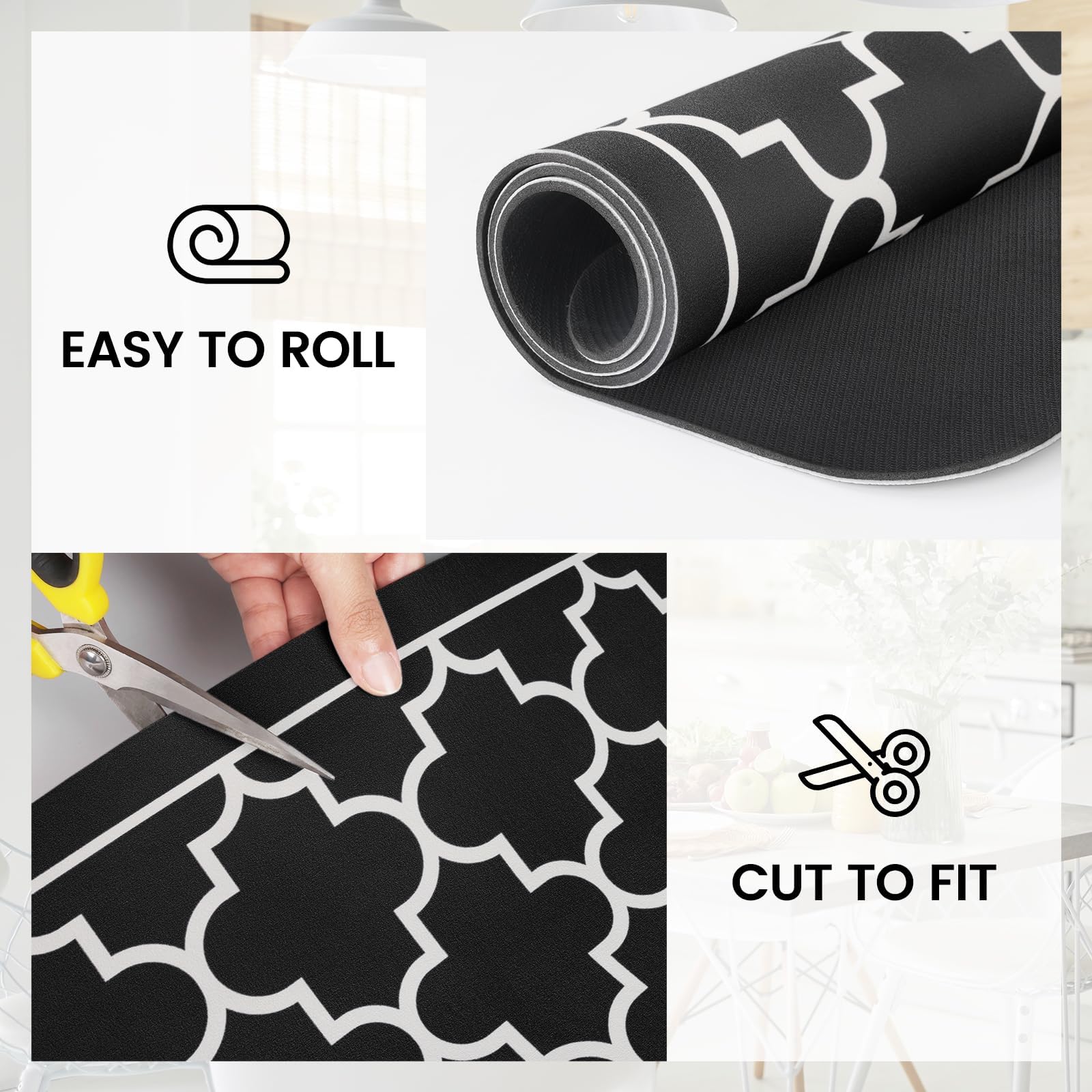 Material duradero de WISELIFE para uso diario en la cocina