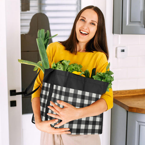 WISELIFE bolsa con manija larga para llevar al hombro, cómodo para la compra diaria.