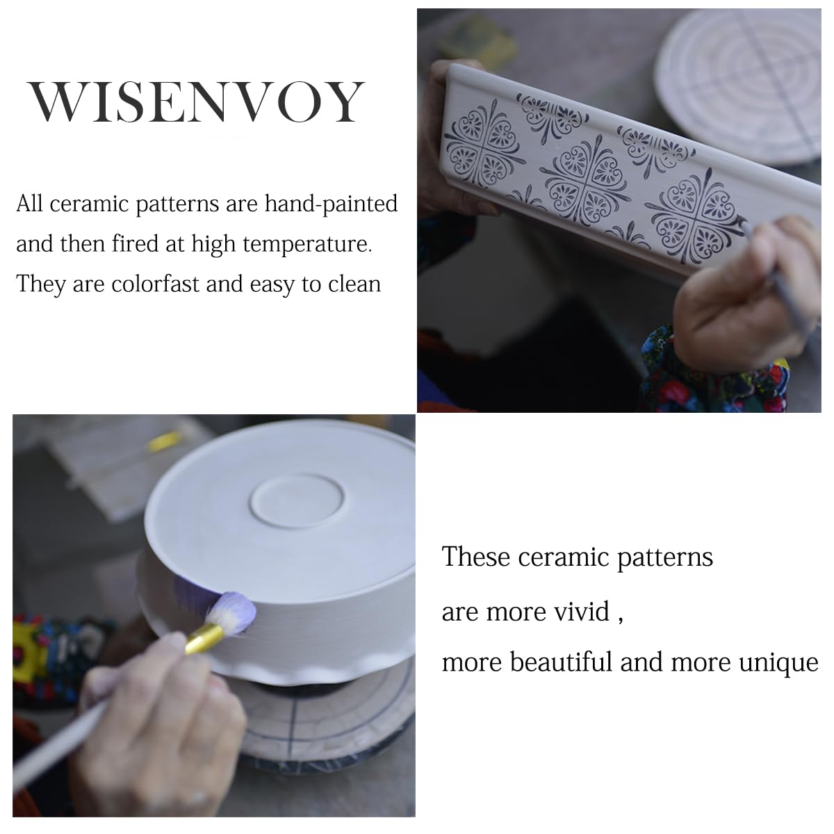 Bandeja Wisenvoy para postres 8x8, perfecta para brownies y porciones.