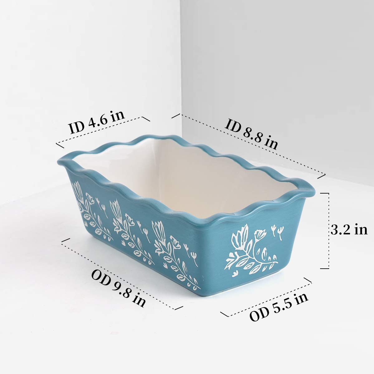 Wisenvoy molde cerámico apto para microondas y horno: versatilidad diaria.