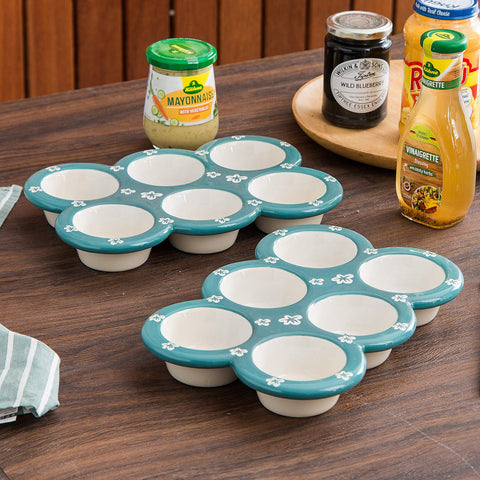 Wisenvoy porcelana duradera para hornear tartas, pastelitos y postres