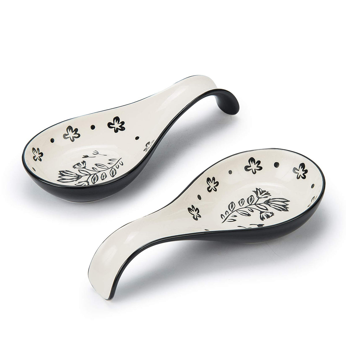 Wisenvoy reposacucharas cerámico para estufa, tamaño perfecto para cucharones