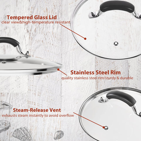 WishDirect tapa con respiradero de vapor para evitar desbordes al hervir