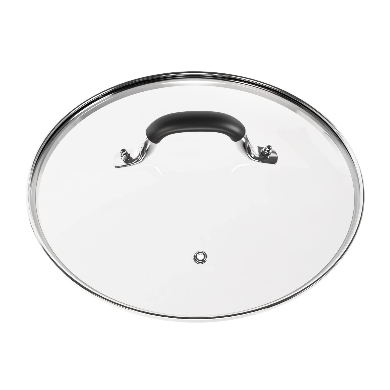 WishDirect tapa de cristal templado 10-25 pulgadas para vigilar la cocción sin abrir