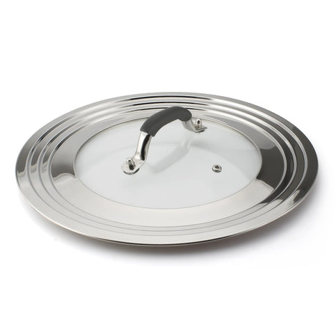 WishDirect tapa universal 15 pulgadas de vidrio, visión clara para cocinar a fuego lento