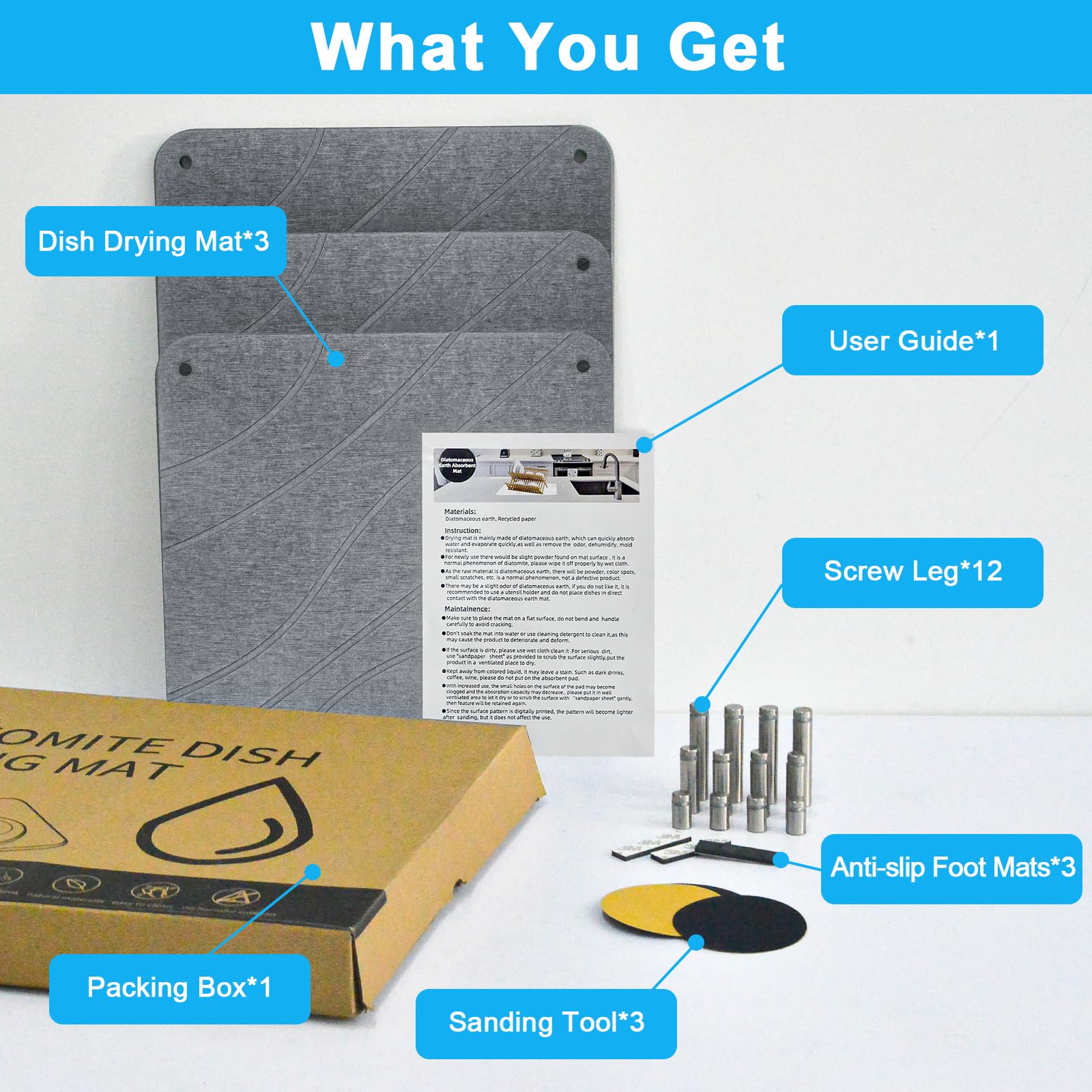 Wishfly almacenamiento apilable, ahorro de espacio en cocina.