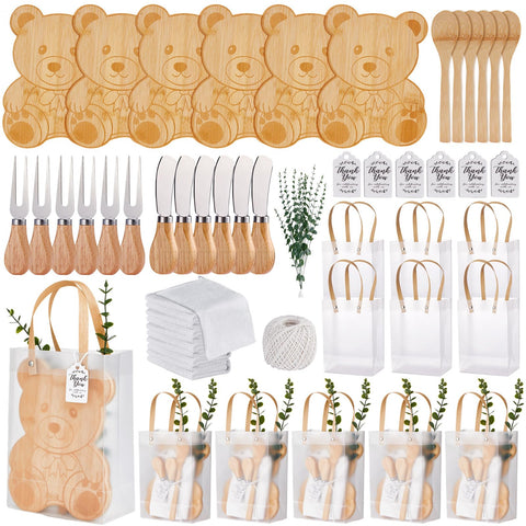 Wishfond tabla de queso forma oso, ideal para regalar en fiestas y celebraciones.