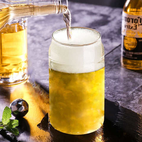 Vaso de vidrio Wisimmall grueso y duradero, sin BPA.