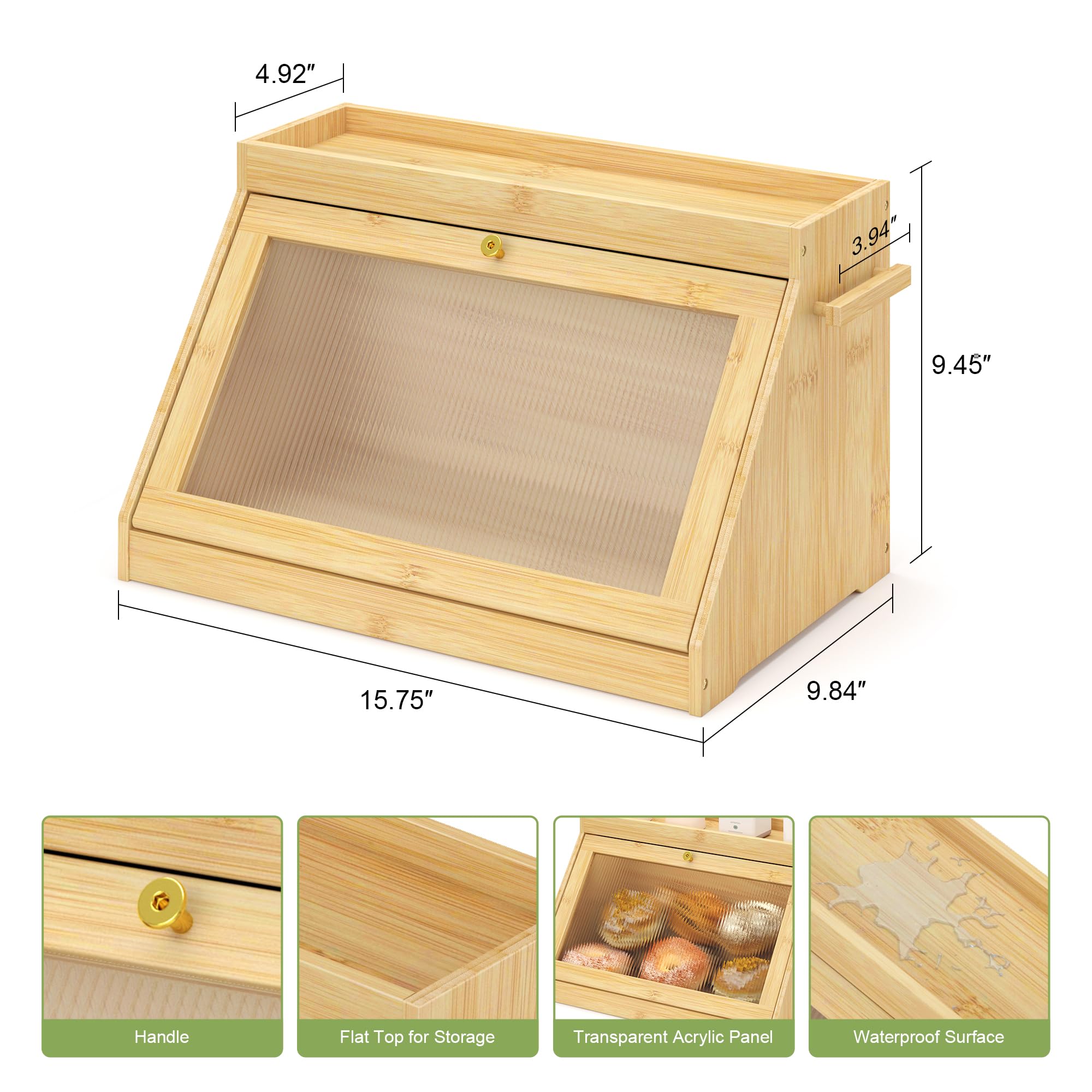 Wisuce Essentials bordes redondeados reducen golpes al manipular la caja.