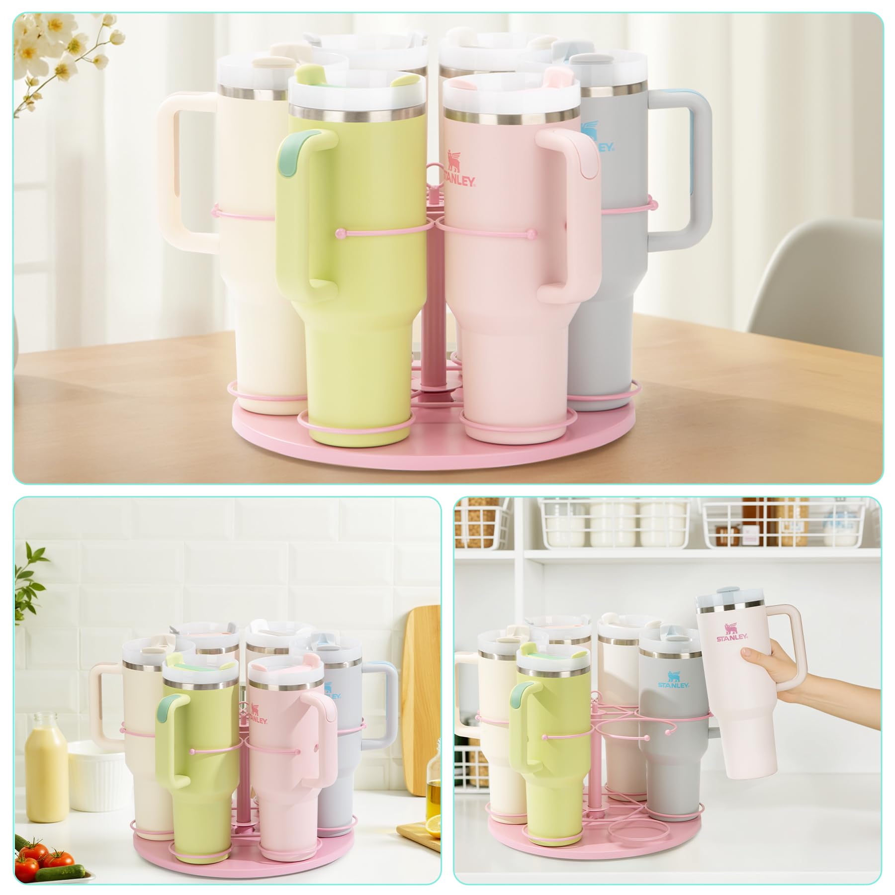 Witmelt organiza botellas Stanley 30 oz y 20 oz sin desorden