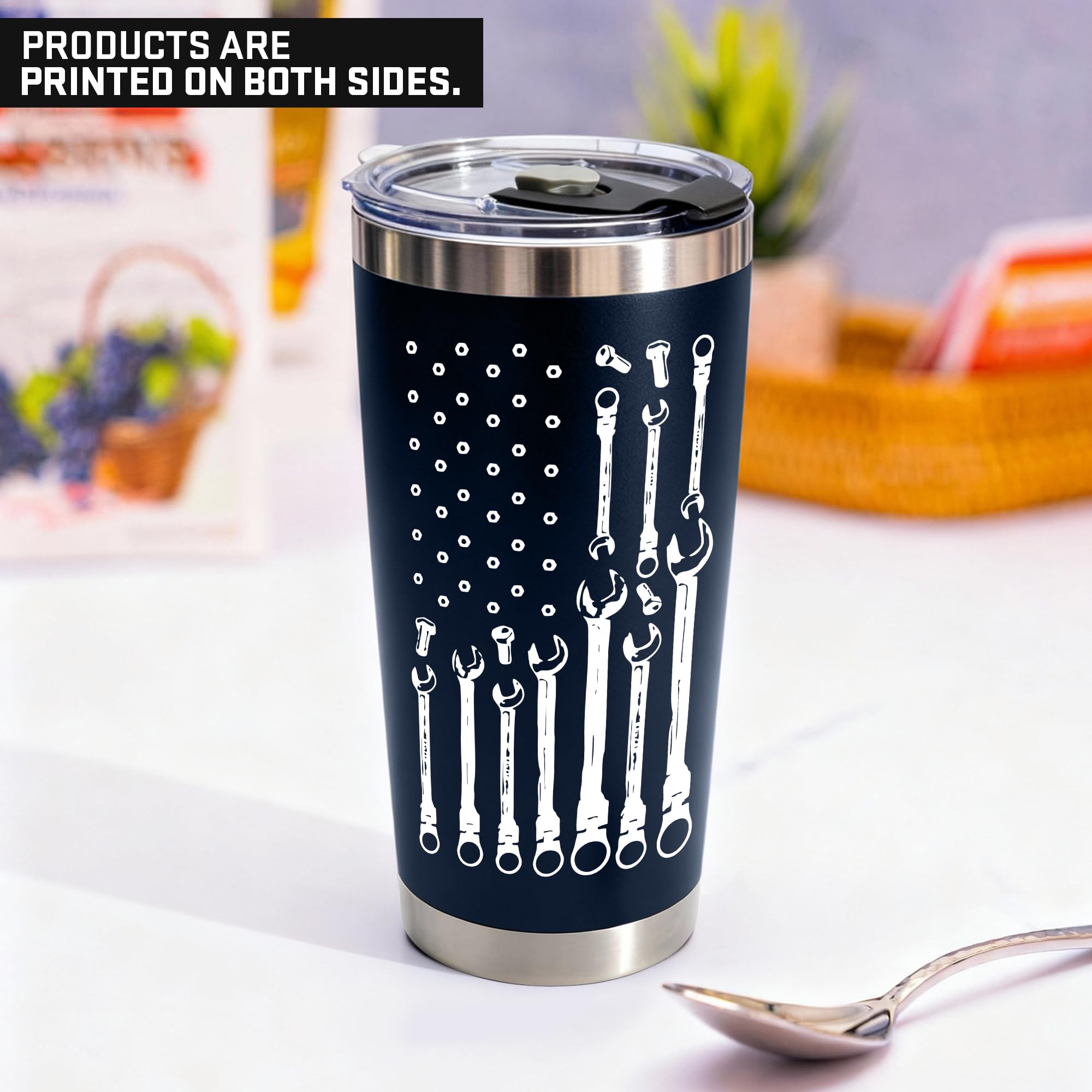 Vaso 20oz WITTSPOT con tapa anti-derrame, perfecto para llevar sin derrames.