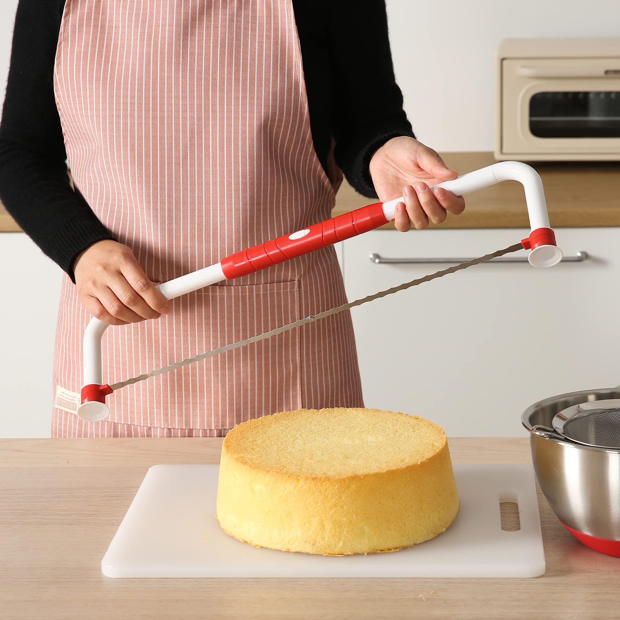 WiuCYS corte limpio para capas de pastel con acabado suave