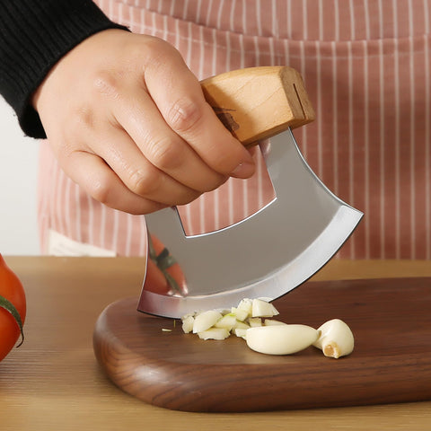 WIUCYS ulu cuchillo de una cara con diseño tradicional de Alaska.