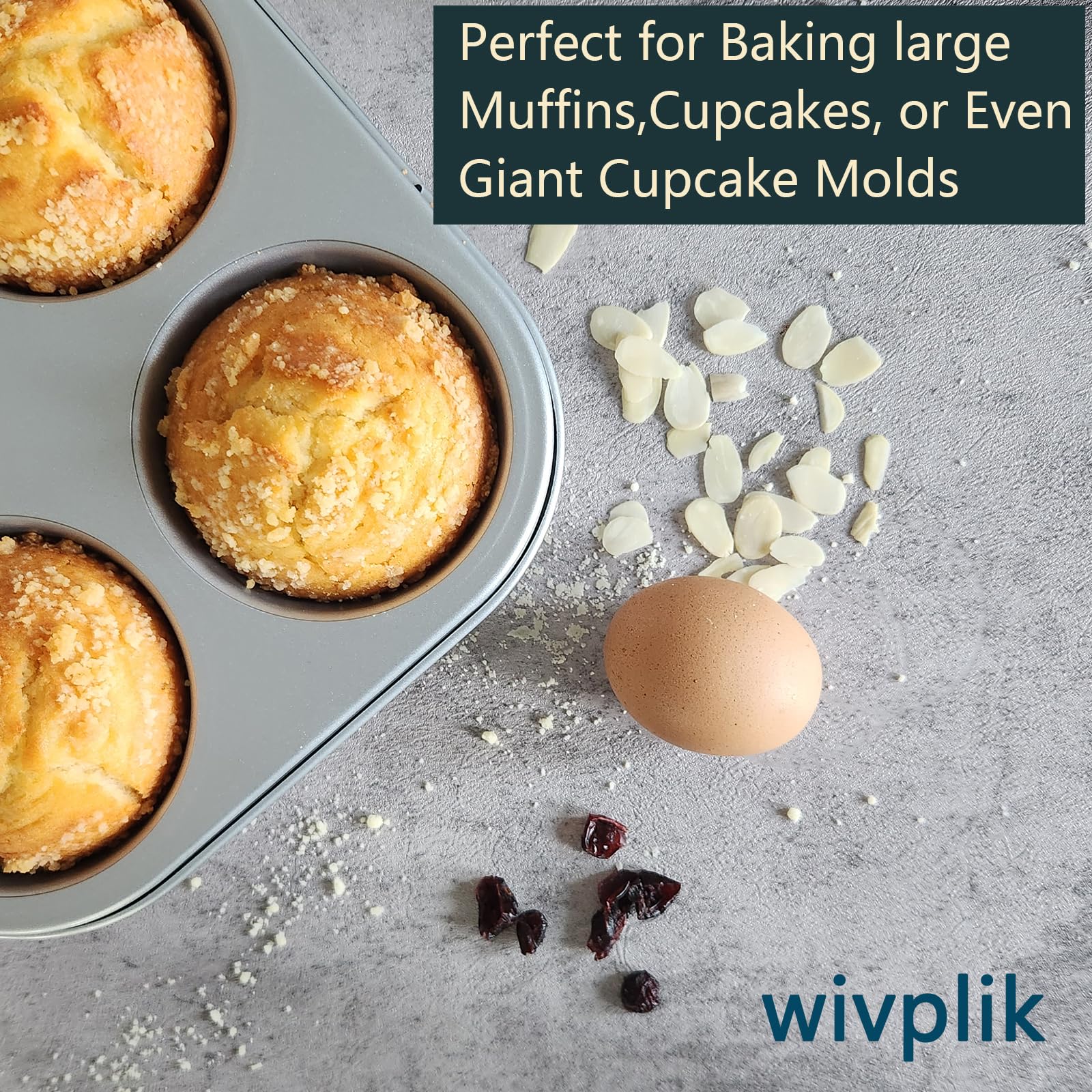Apto para horno hasta 450°F con bandejas de wivplik.
