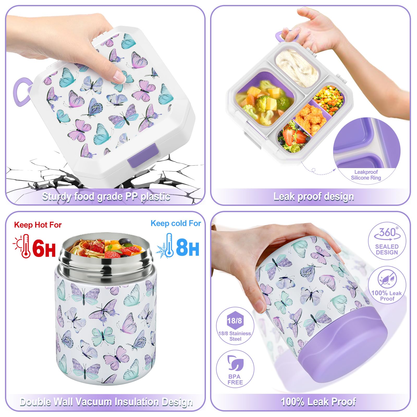 material seguro y facil de limpiar para lonchera wiwens