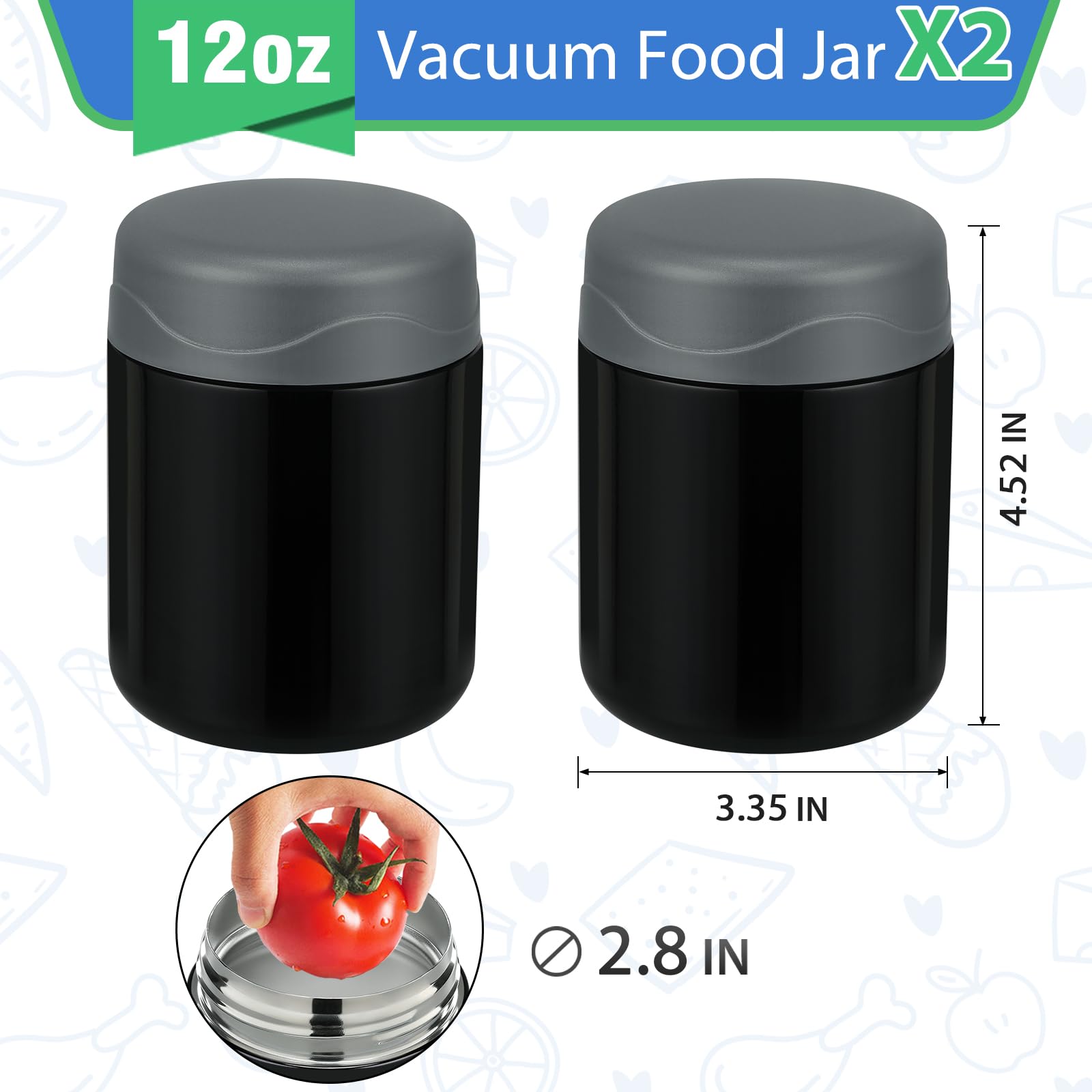 wiwens uso escolar ideal para meriendas y sopas