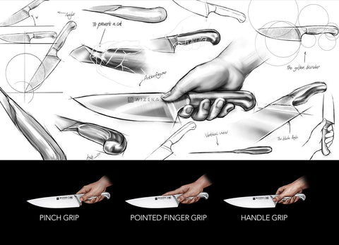 Cuchillo pan WIZEKA de 8 pulgadas, rebanadas limpias y rápidas.