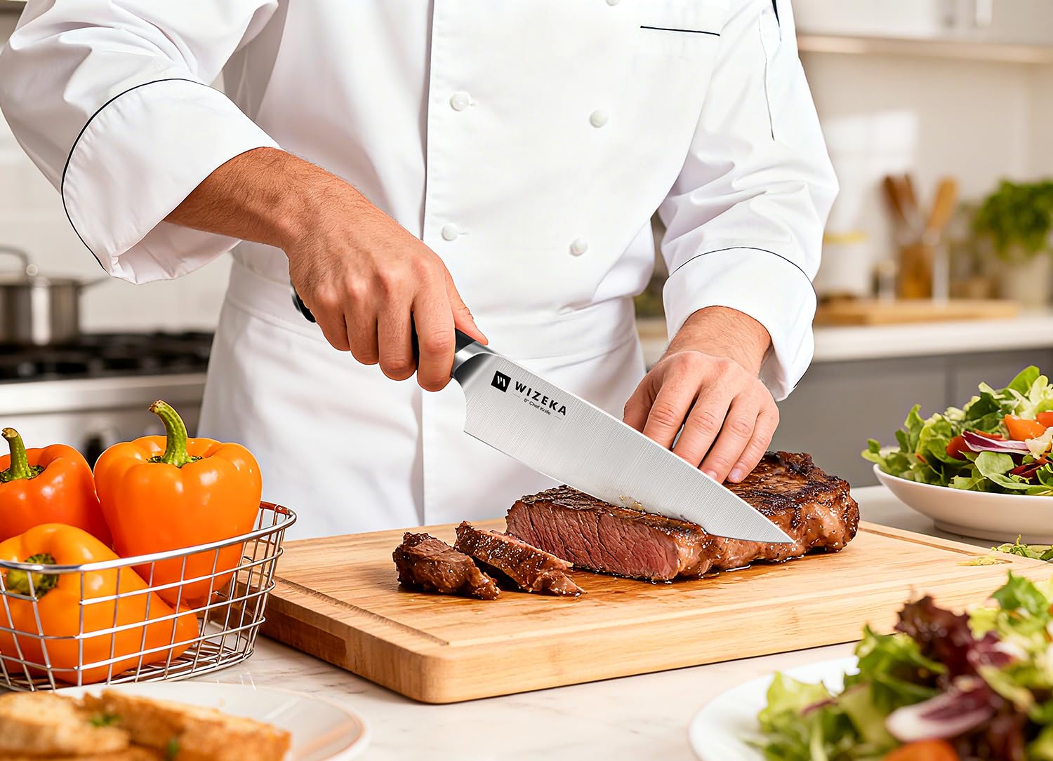 Tijeras de cocina WIZEKA para recortar y preparar ingredientes