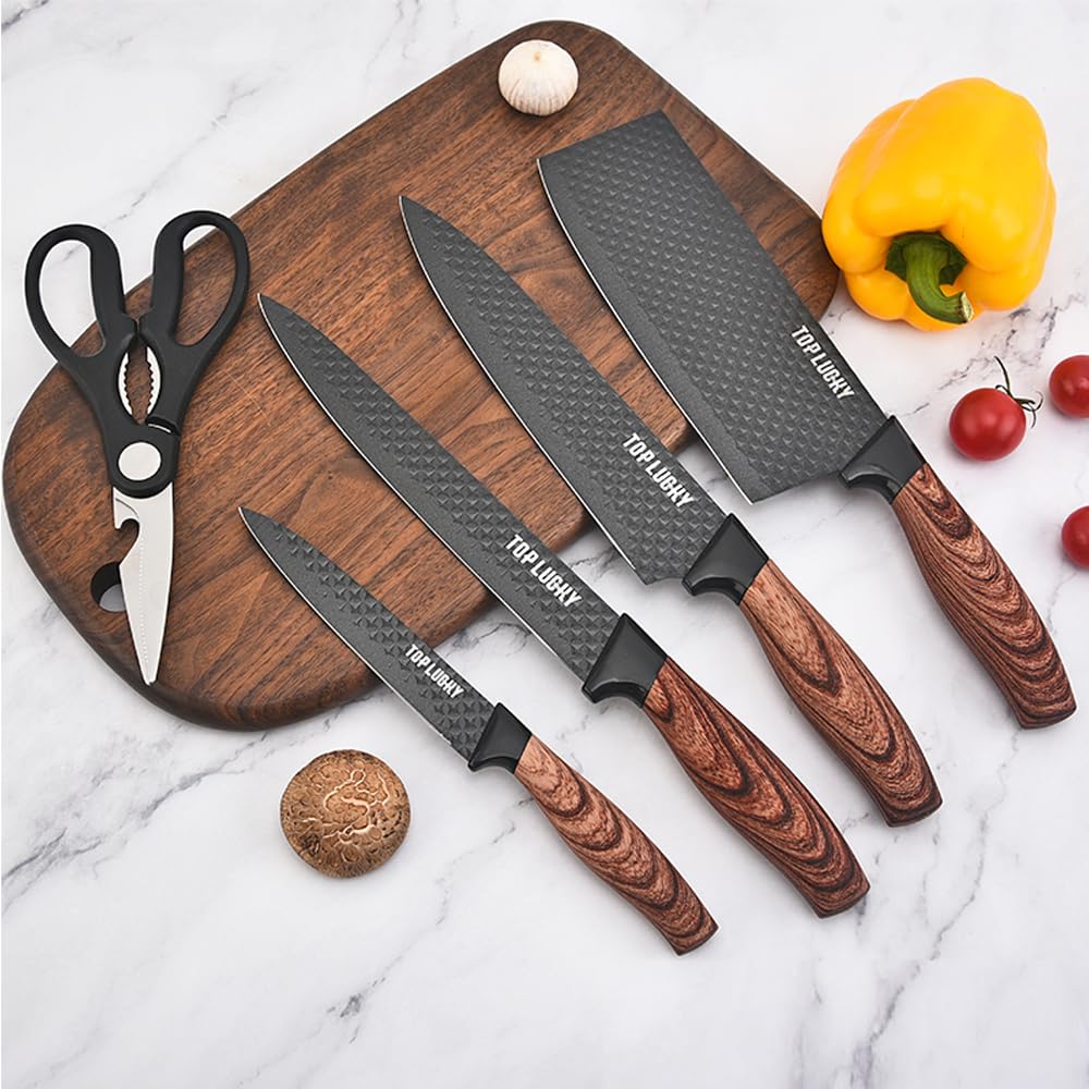 Cuchillo de cocina Wiztoynia de 12 pulgadas con filo estable para cortes prolongados