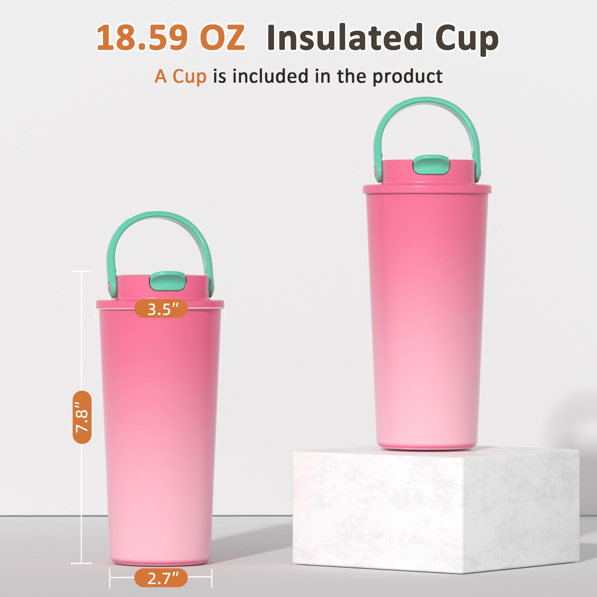 WIZAURA slushie, enfriamiento rápido sin hielo