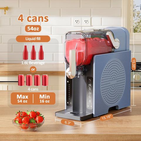 WIZAURA slushie, textura slushy para mezclas suaves
