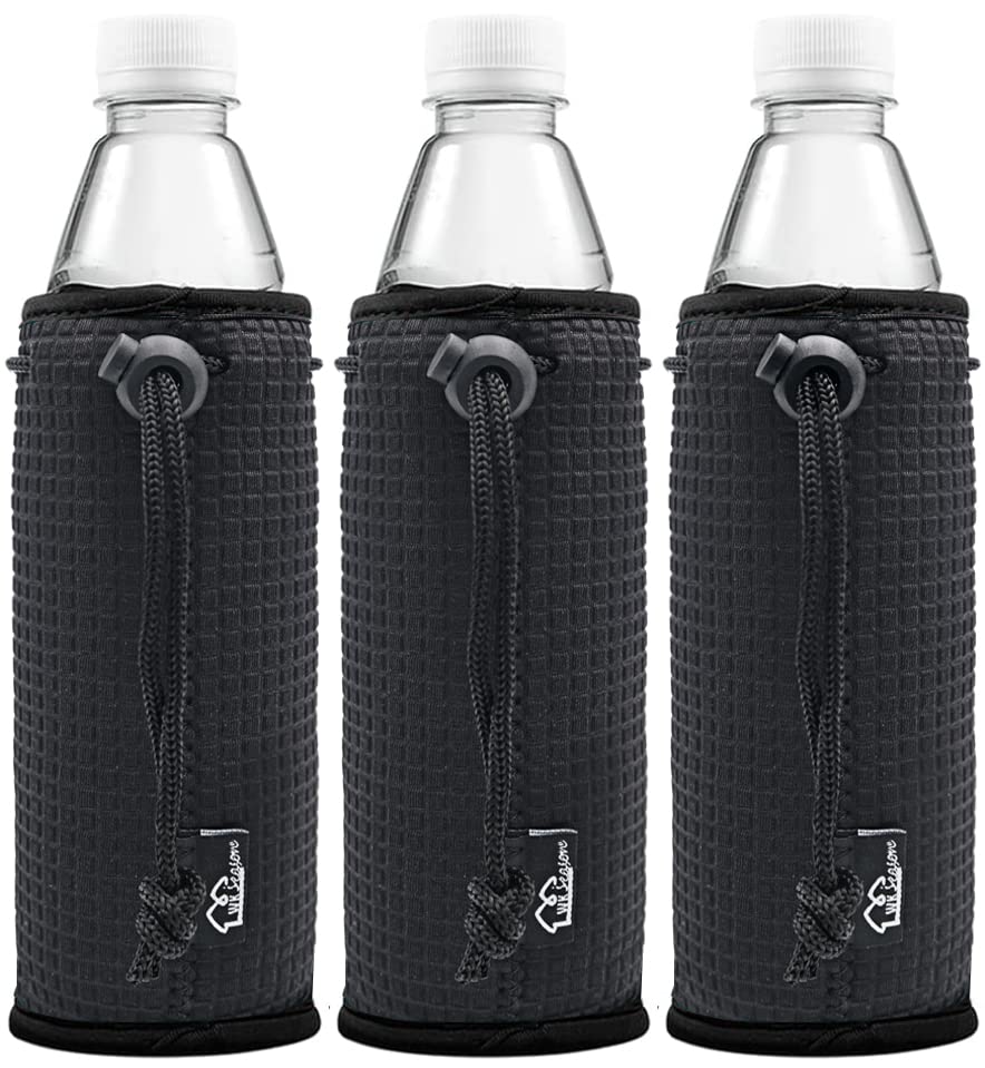 WK IEASON funda aislante de neopreno para botella 16oz mantiene la bebida fría.