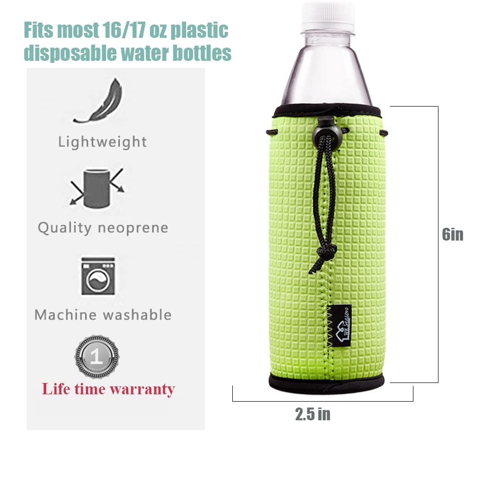 Funda neopreno WK IEASON amarillo para bebidas, añade estilo y protección.