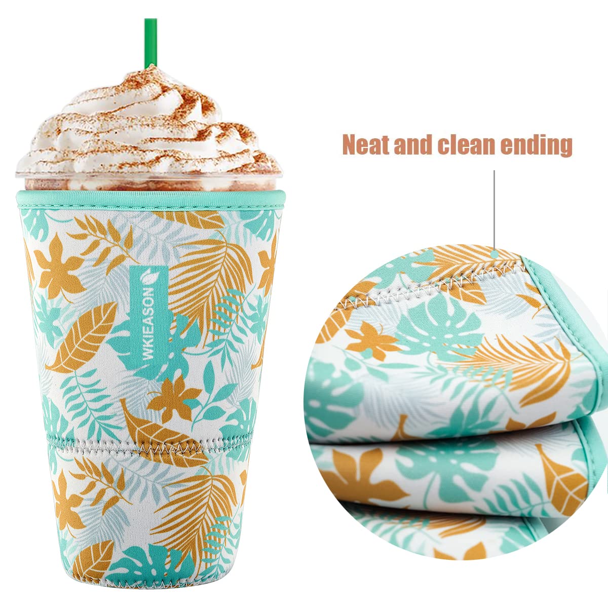 Funda neopreno WK IEASON 32 oz se adapta a vasos grandes.