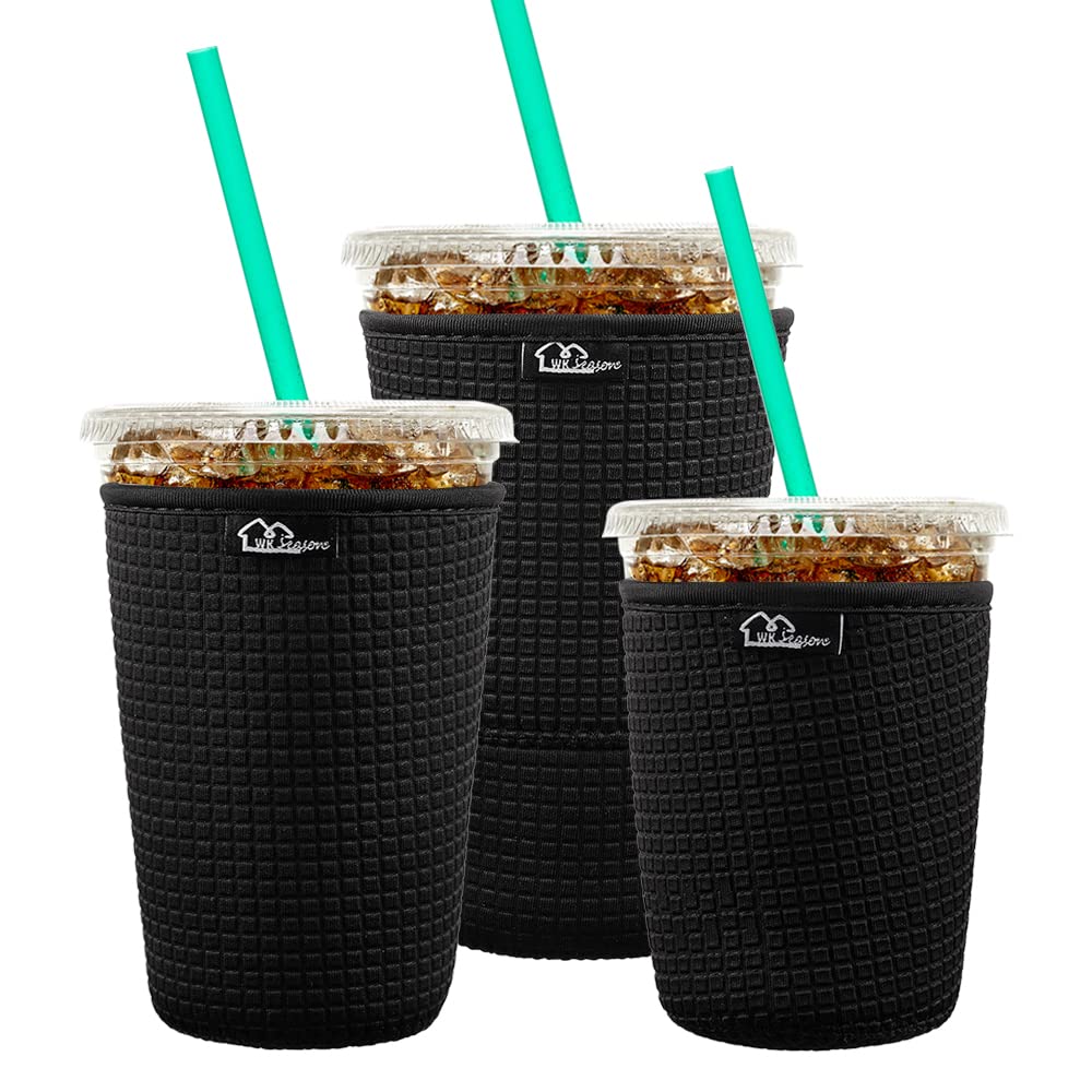 WK IEASON manga aislante 16-18 oz, evita condensación y derrames.