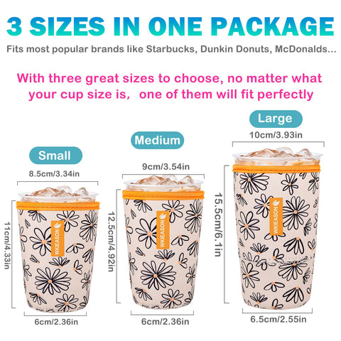 Manga aislante WK IEASON 22-24 oz, mantiene la bebida a temperatura.