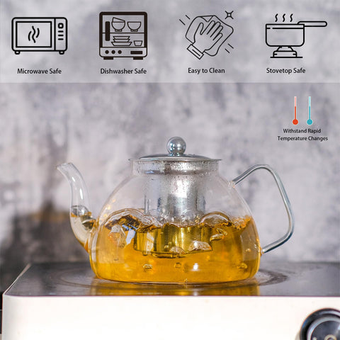 Infusor de acero inoxidable con malla fina para mejor filtración