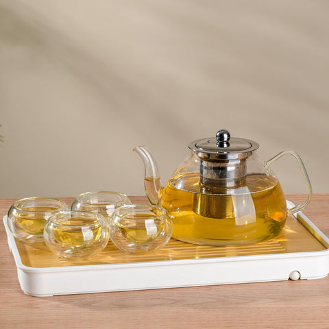 Conjunto Wlasss de 4 tazas, perfecto para compartir té