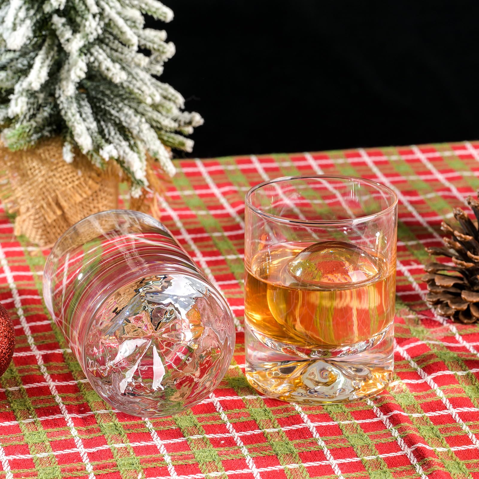 Uso versátil para bourbon, scotch, cócteles y jugos con Wlasss.