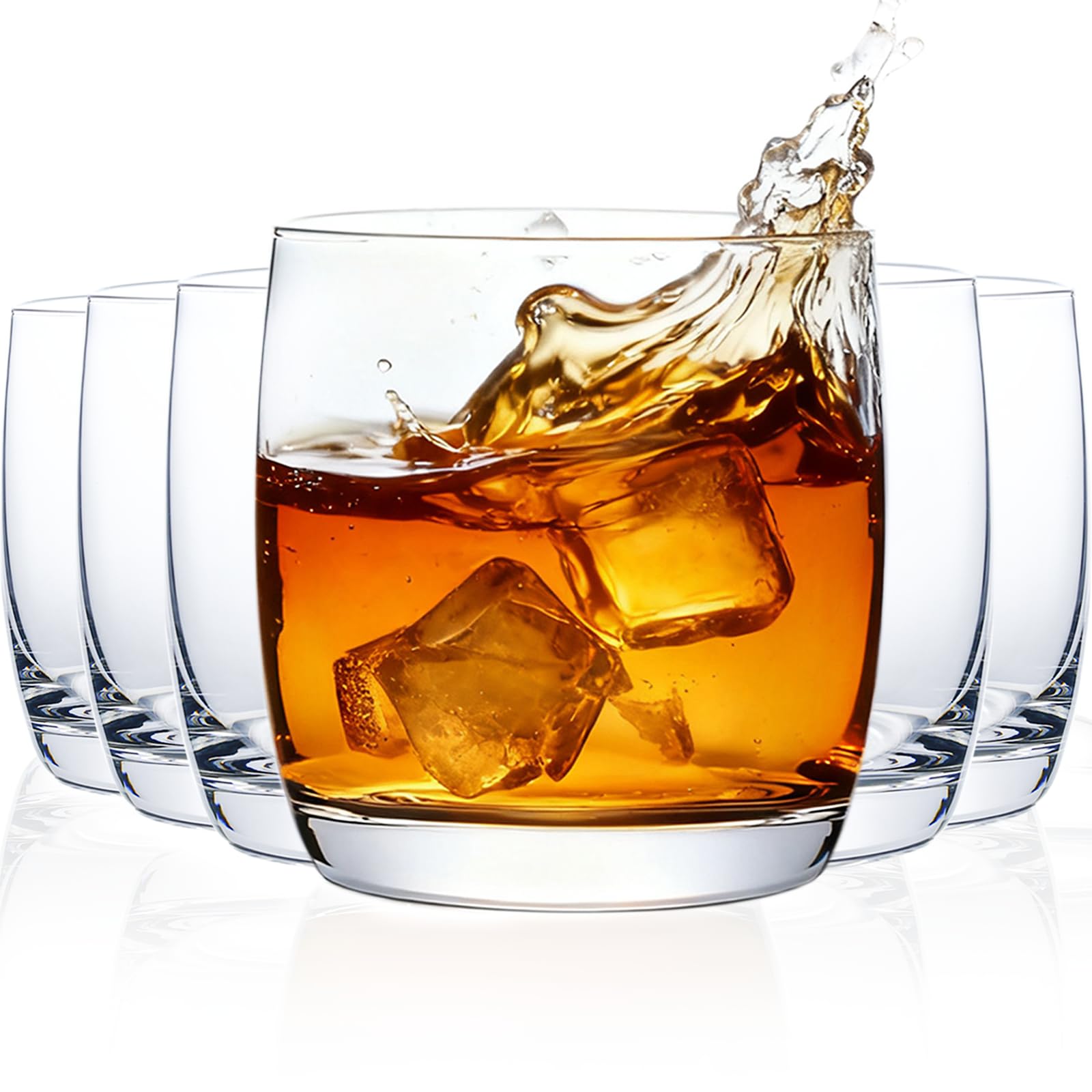 vasos wlasss whisky: juego de 6 cristales premium para degustación.