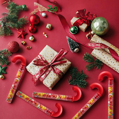 Uso versátil para fiestas y regalos con tubos transparentes de Wlilupah.