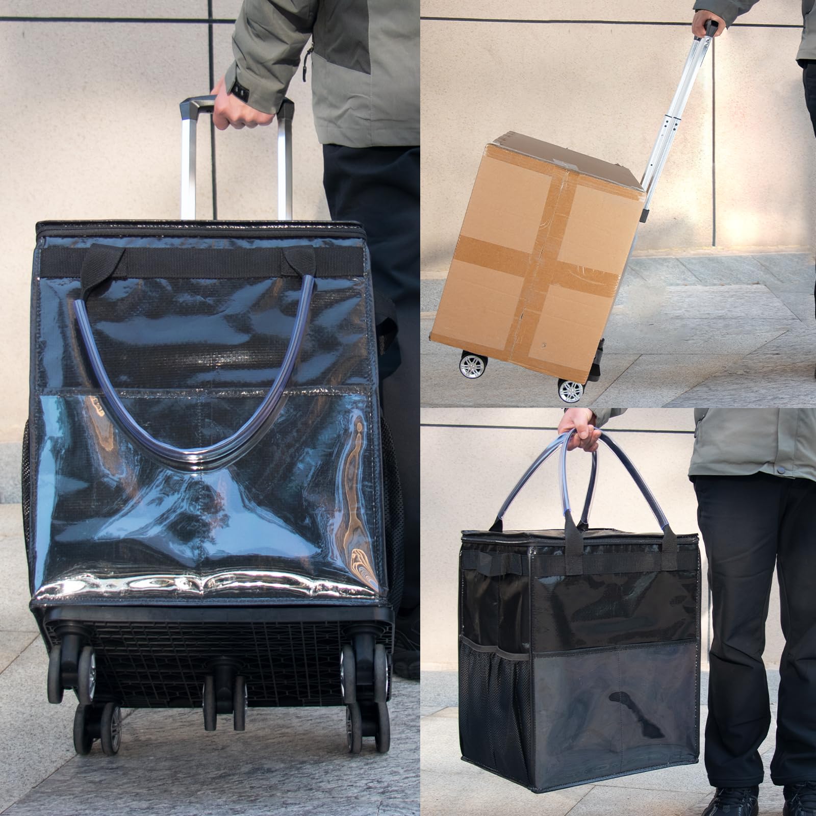 Wloskance diseño plegable para almacenamiento en espacios pequeños.