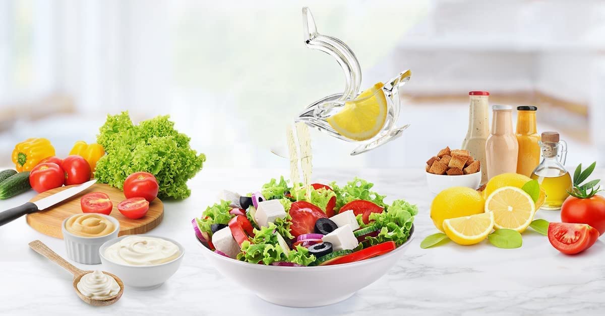 WMZNNGX exprimidor-limon-uso-cocina-diaria: ideal para cocinar y decorar platos.