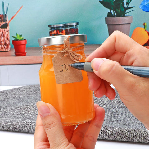 Woaiwo-q usos: mermelada, yogur y miel en frascos prácticos.