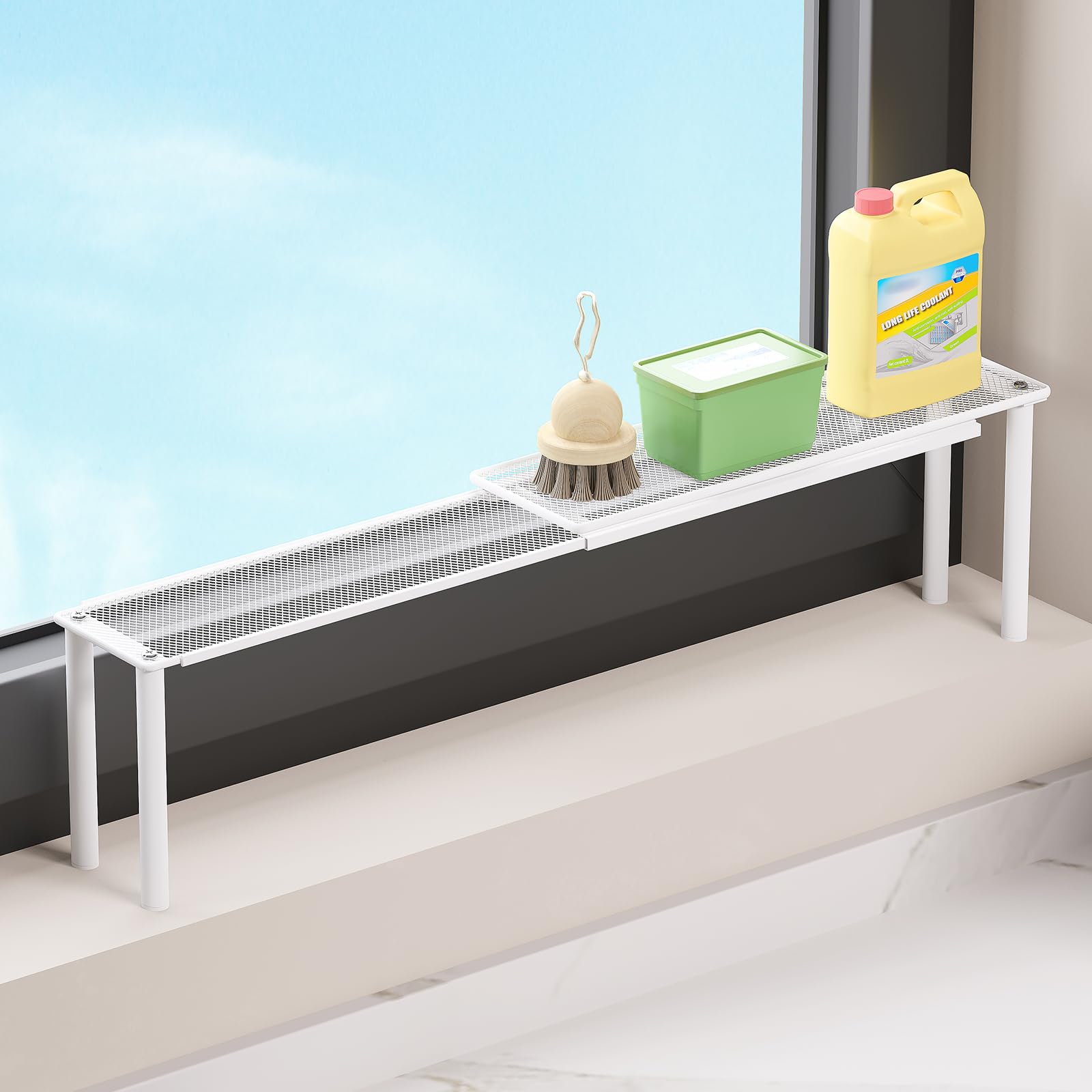 WOCHUANGSI acabado blanco aporta elegancia a cualquier cocina o baño