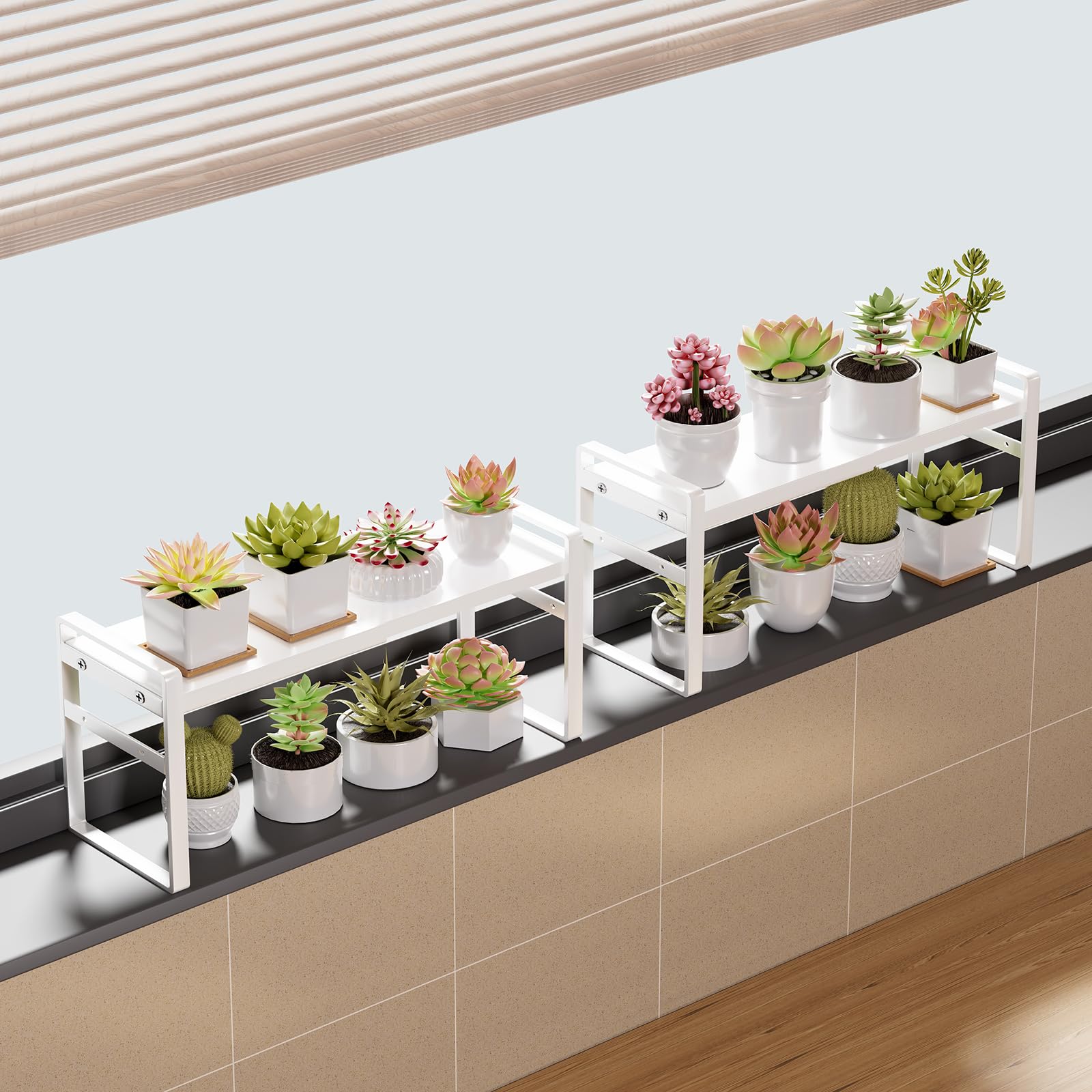 WOCHUANGSI diseño apilable, aprovecha más espacio sin ocupar más superficie.