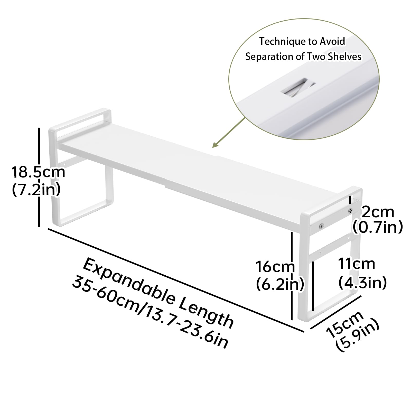 WOCHUANGSI estante compacto para cocina, organización eficiente de utensilios.