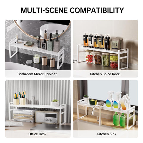 WOCHUANGSI diseño blanco clásico, combina con decoraciones modernas.